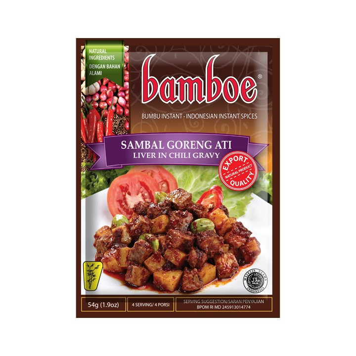 BAMBOE BUMBU SAMBAL GRG ATI 54G X 24