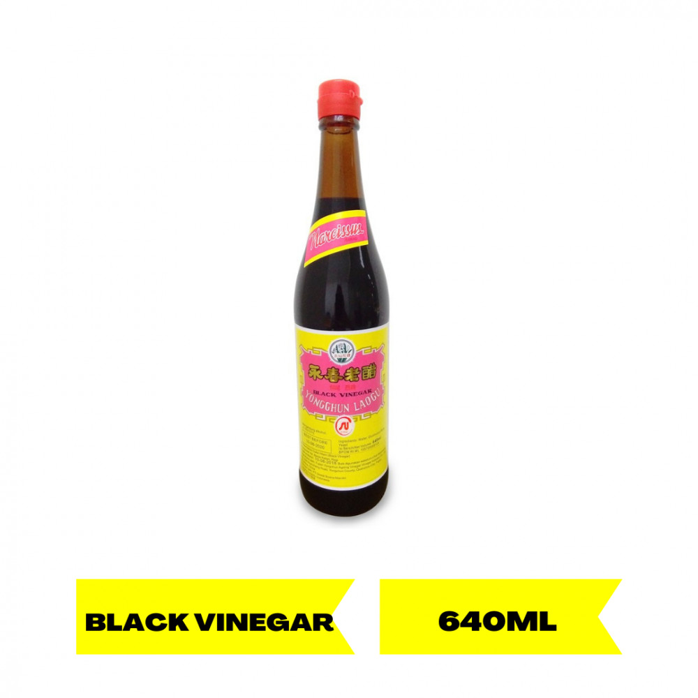 NARCISSUS BLACK VINEGAR 640ML X 12