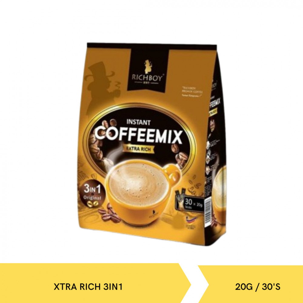 RICHBOY COFFEEMIX  XTRA RICH 3IN1 20G/30SX 24