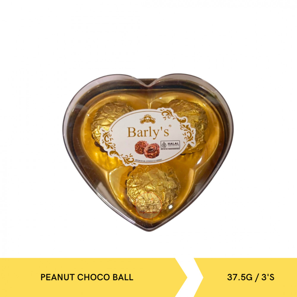 BARLY`S LV03 PEANUT CHOCO BALL LOVE 37.5G/3`SX96