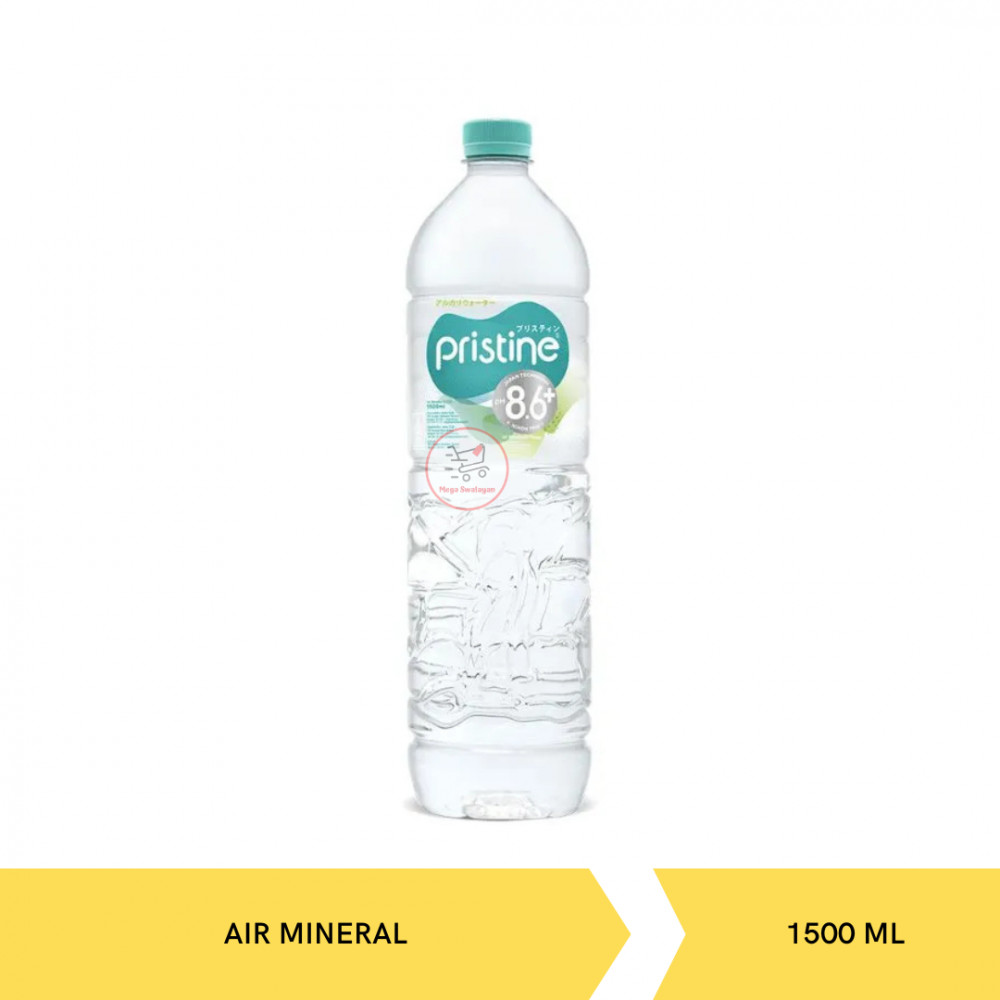 PRISTINE PH8+ WATER 1500ML X 12