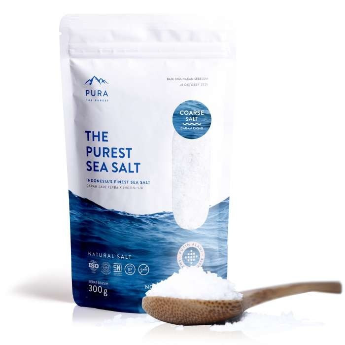 PURA THE PUREST SEA SALT COARSE 300G X 20