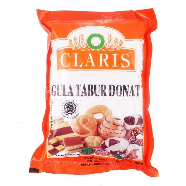 CLARIS GULA TABUR DONAT 250G X 16