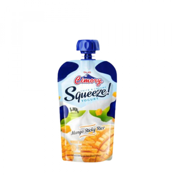 CIMORY YOGURT SQUEEZE MANGO STICKY RICE 120MLX24