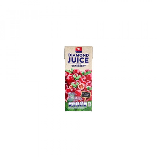 DIAMOND JUICE CRANBERRY 200MLX24