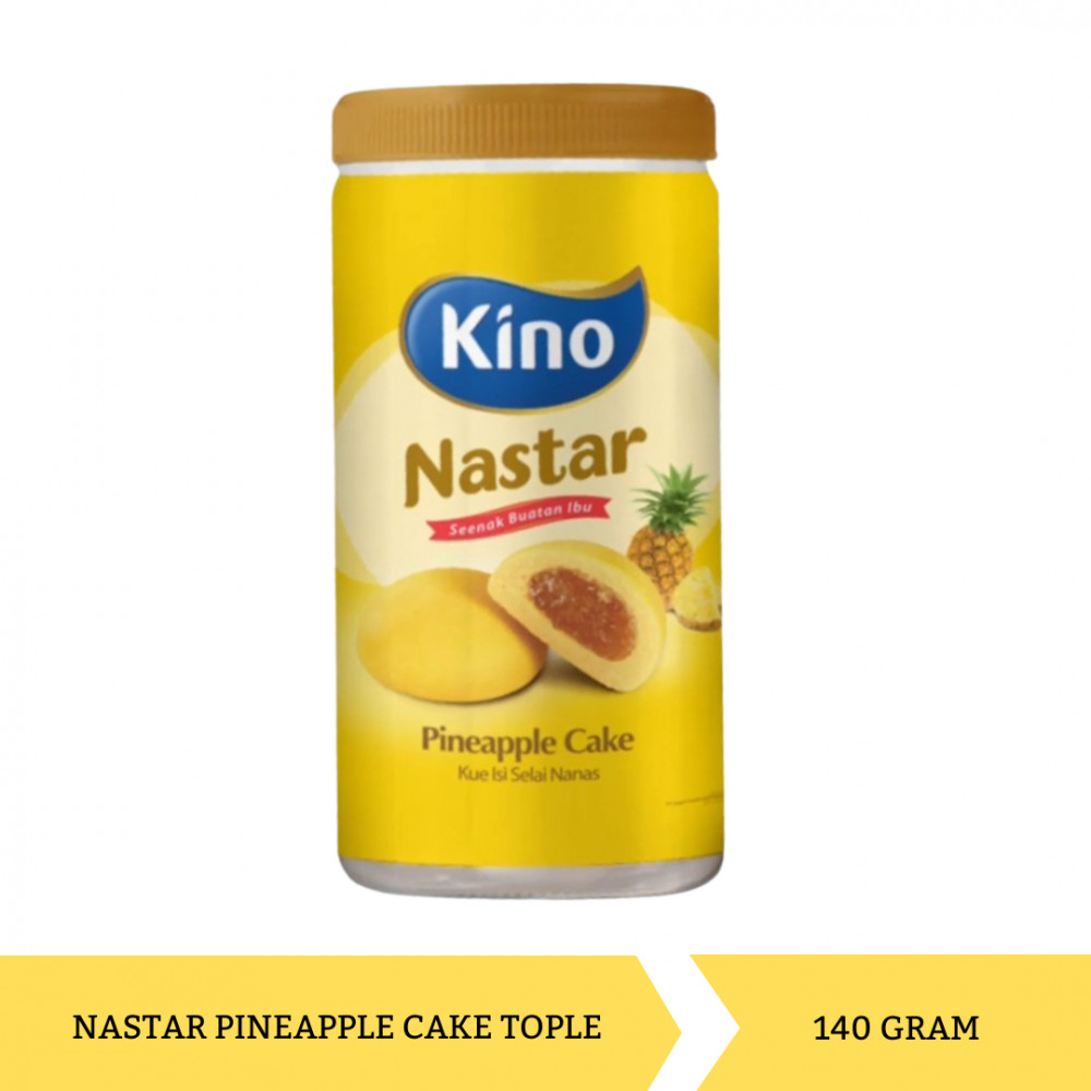 KINO NASTAR PINEAPPLE CAKE TOPLES 140G X  6