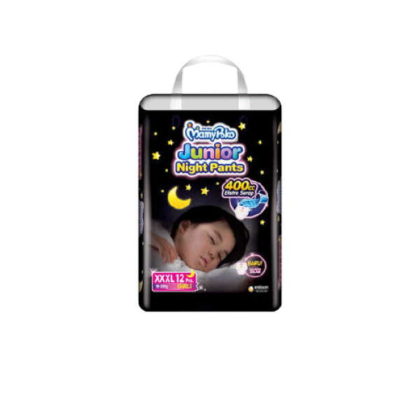 MAMY POKO JUNIOR NIGHT PANTS GIRLS XXXL12 X 6