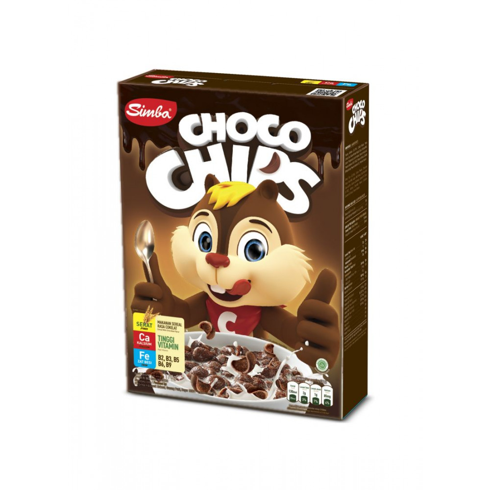 SIMBA CHOCO CHIPS 170G X 18