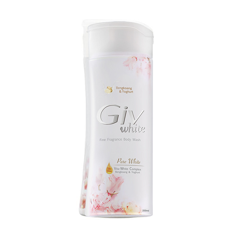 GIV BODYWASH 250ML BTL PURE WHITE X12 - DNR