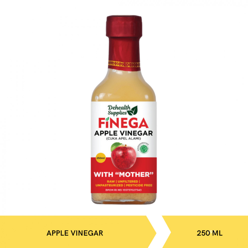 FINEGA APPLE VINEGAR 250ML X 12