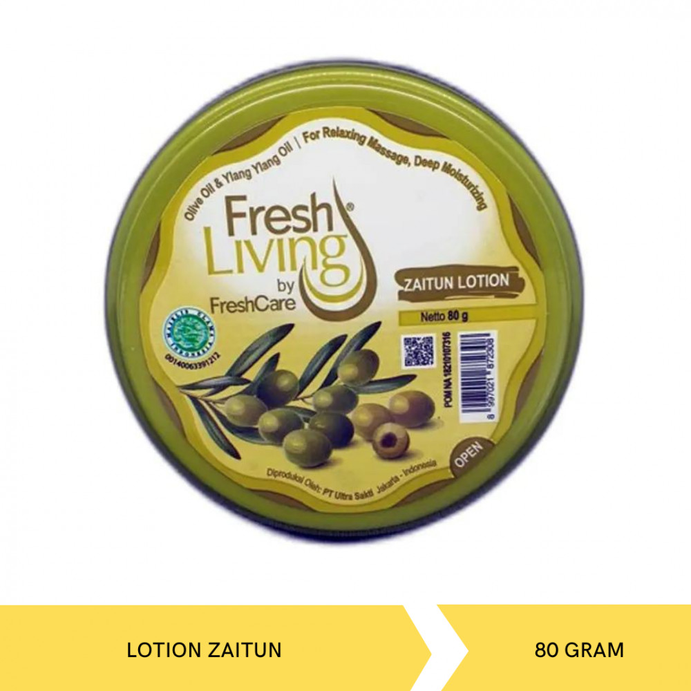 FRESH LIVING LOTION ZAITUN 80G