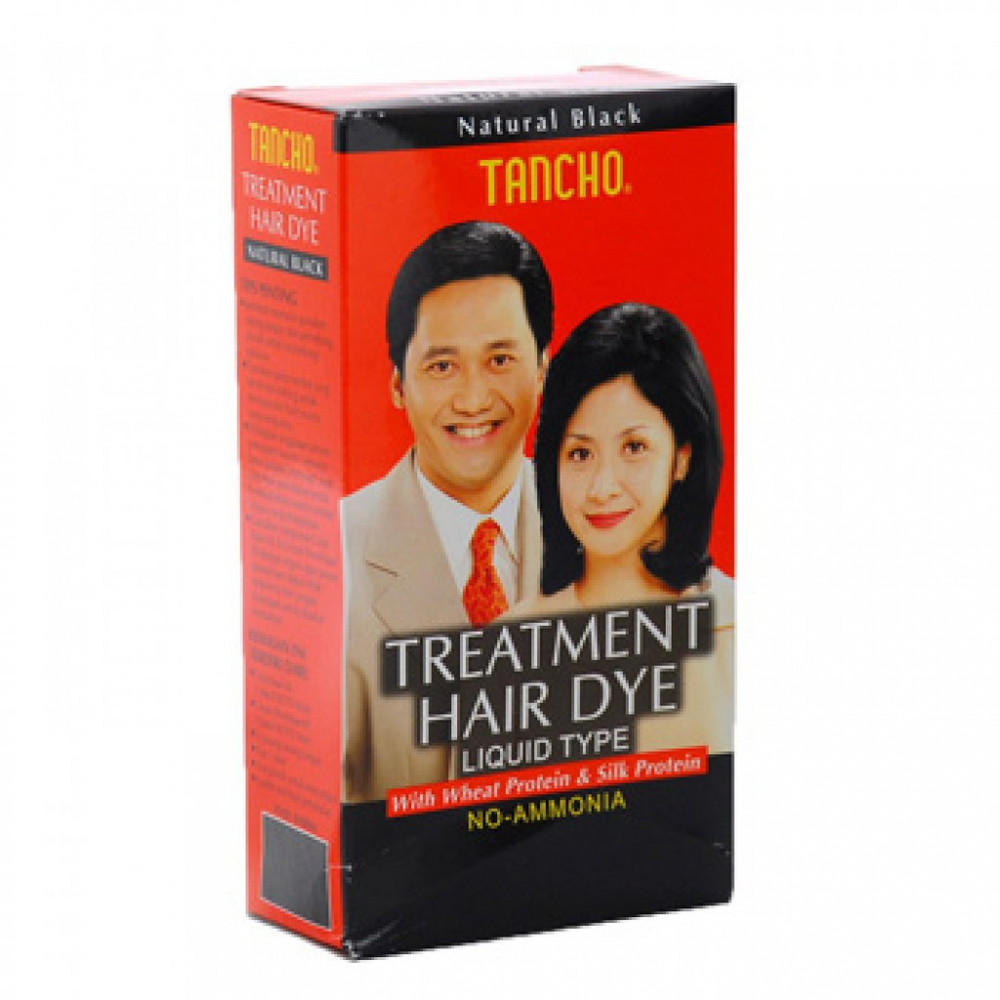 TANCHO TREATMENT HAIR DYE BLACK 80ML
