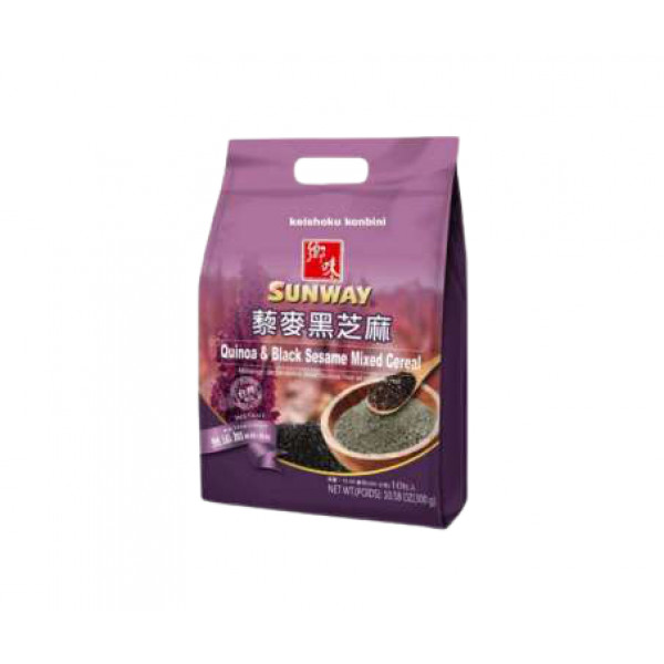 SUNWAY QUINOA&amp; BLACK SESAME MIXED 30G/10`S X 12