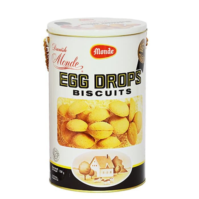 MONDE EGG DROP TIN 750G X 6