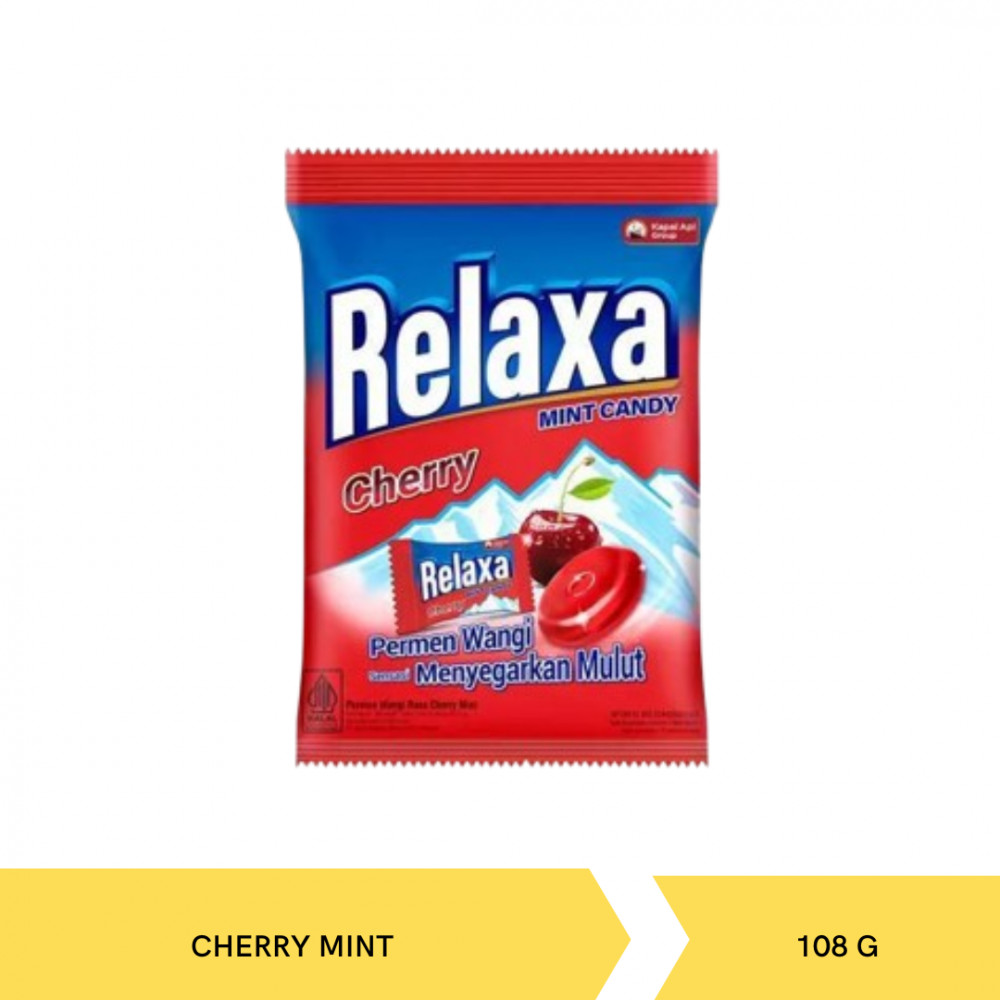 RELAXA CANDY CHERRY MINT 108G X 24