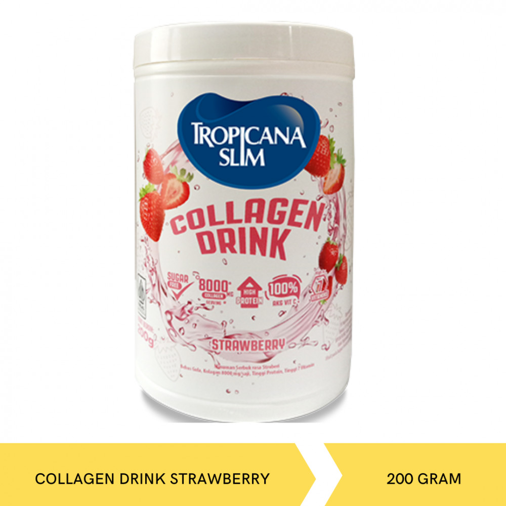 TROPICANA SLIM COLLAGEN DRINK STRAW BTL 200GX12