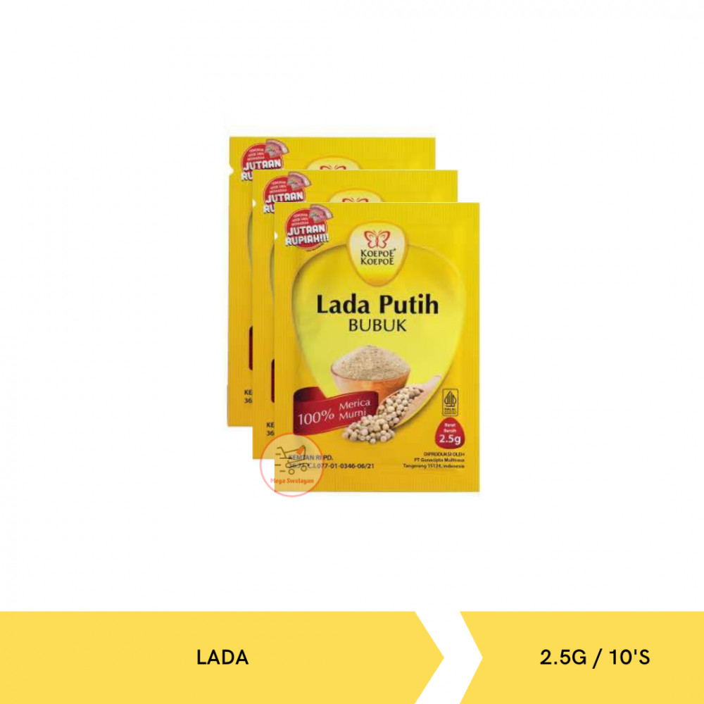KUPU-KUPU LADA SACHET 2.5G/10`SX5