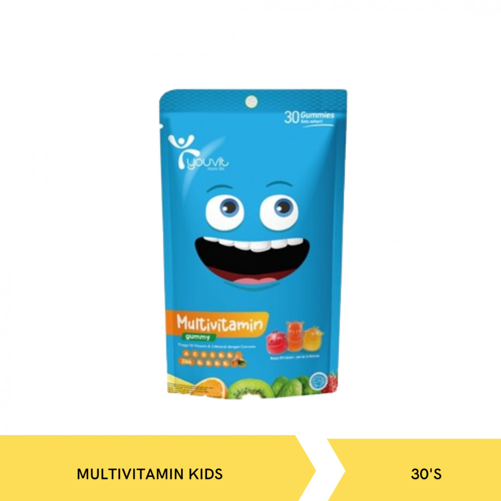 YOUVIT GUMMY MULTIVITAMIN KIDS 30`S X 6