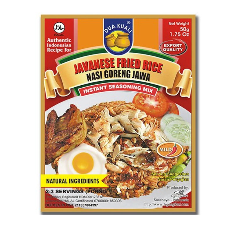 DUA KUALI NASI GORENG 50G JAWA