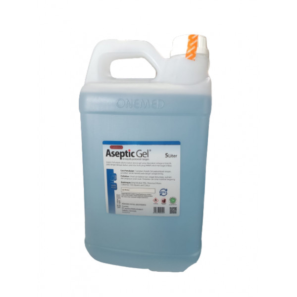 ONEMED ASEPTIC GEL 5L ETHYL ALKOHOL 70% X 2