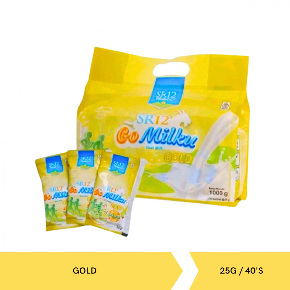 SR12 GO MILKU GOLD BAG 25G/40S