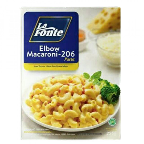 LAFONTE ELBOW MACARONI-206 225G X 40