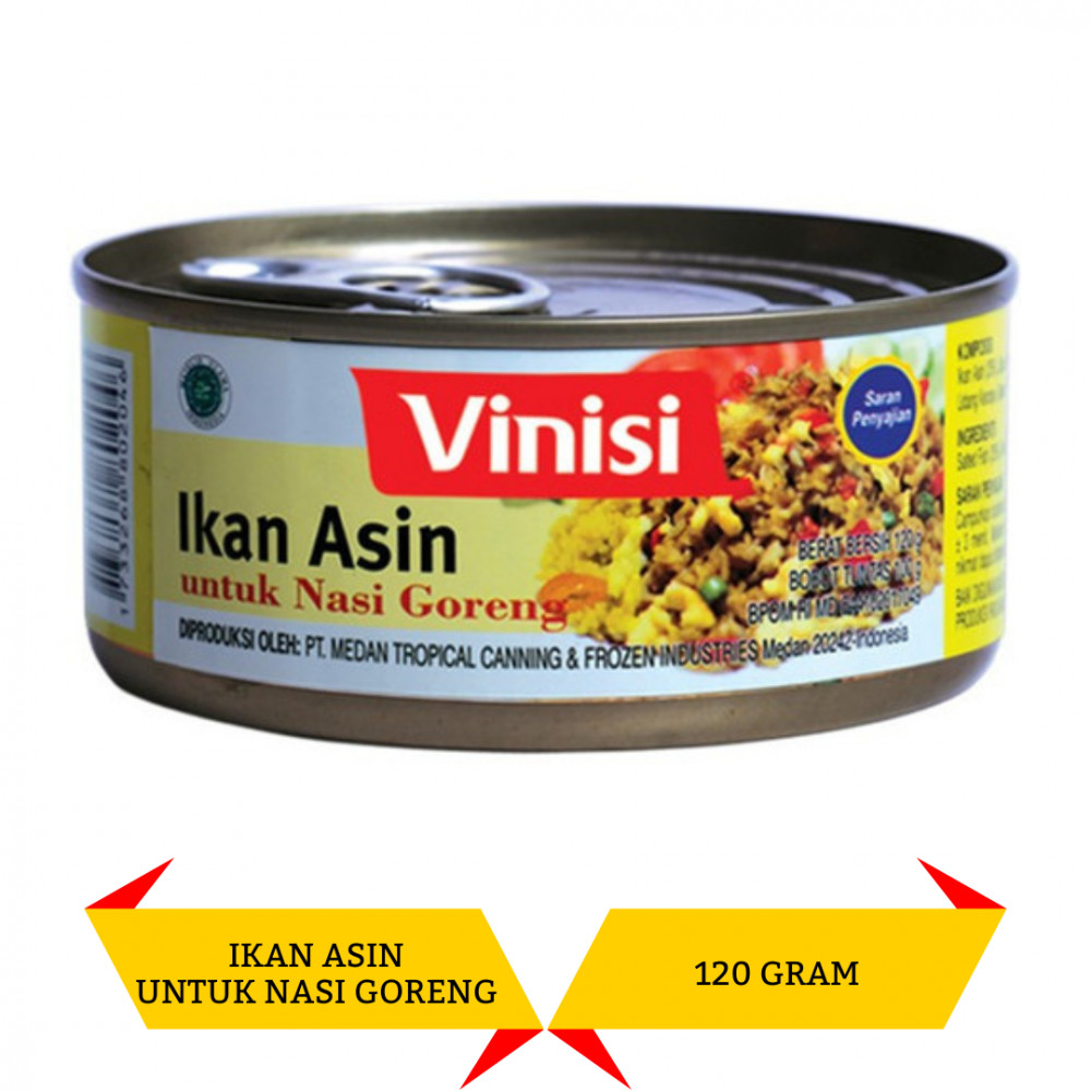 VINISI IKAN ASIN NASI GORENG 120G