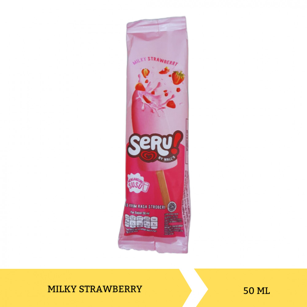 WALLS MILKY STRAW 50ML X 48