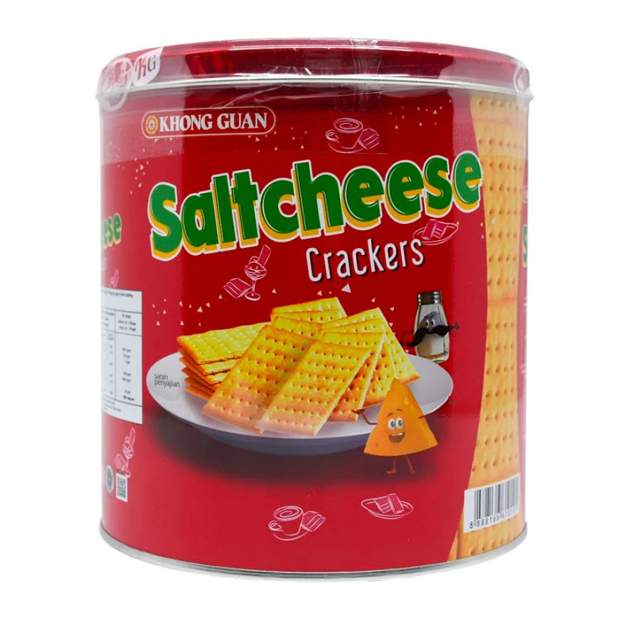 KHONGGUAN SALTCHEESE TIN 336G X 6