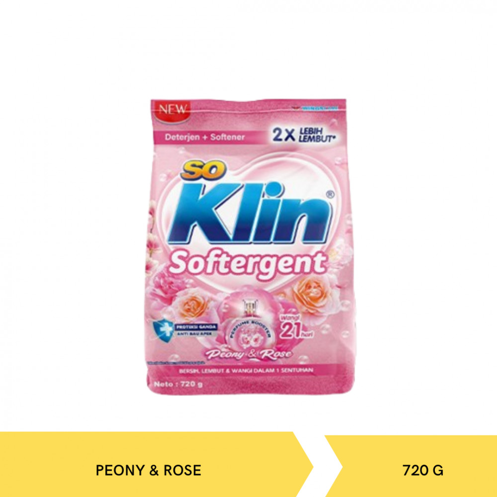 SOKLIN SOFTERGENT PEONY&amp;ROSE 700G X 12