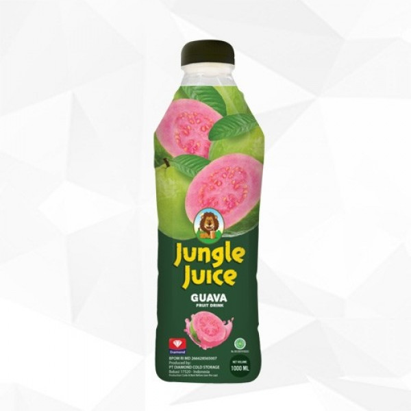 JUNGLE JUICE PINK GUAVA BTL 1L X 6