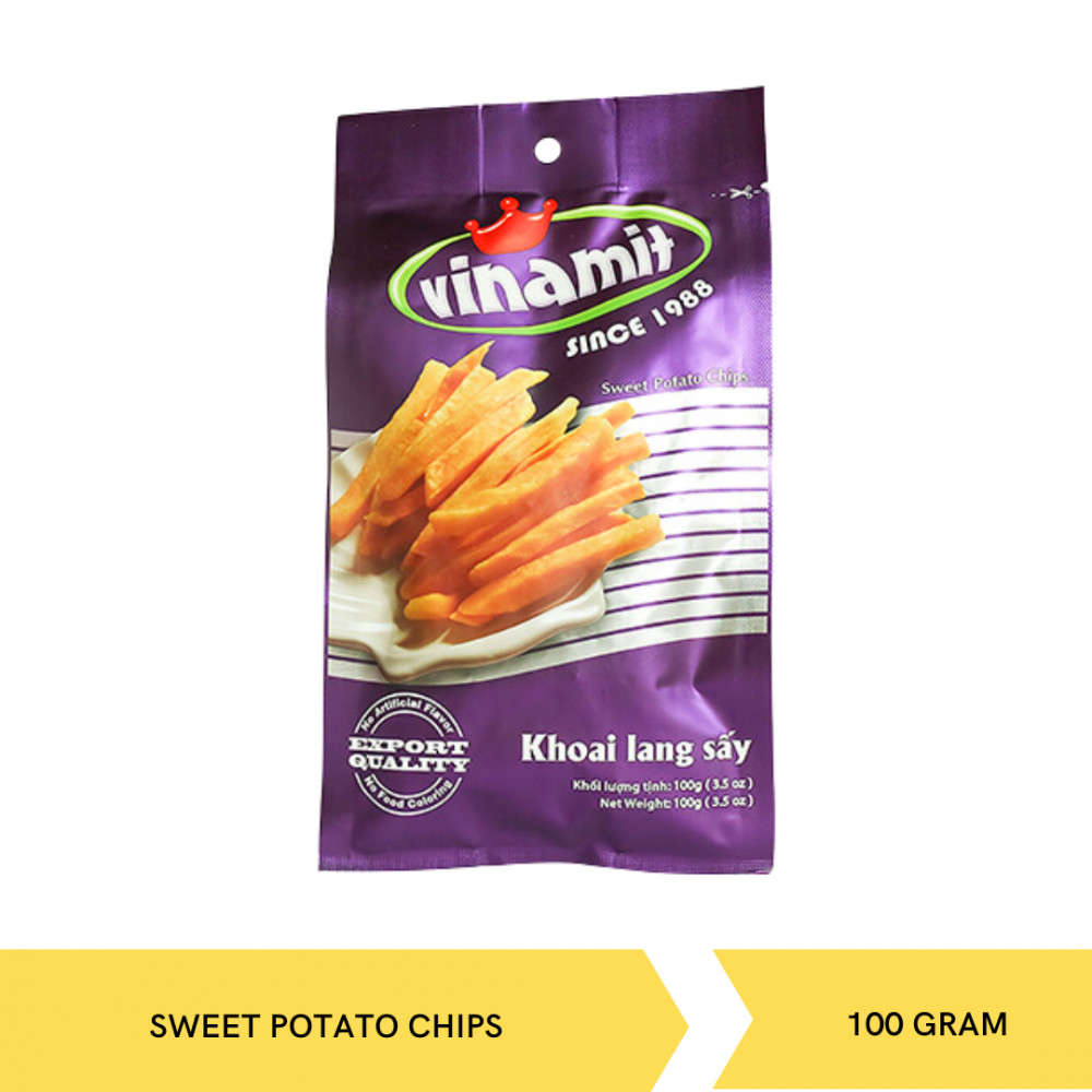VINAMIT SWEET POTATO CHIPS 100G X 45
