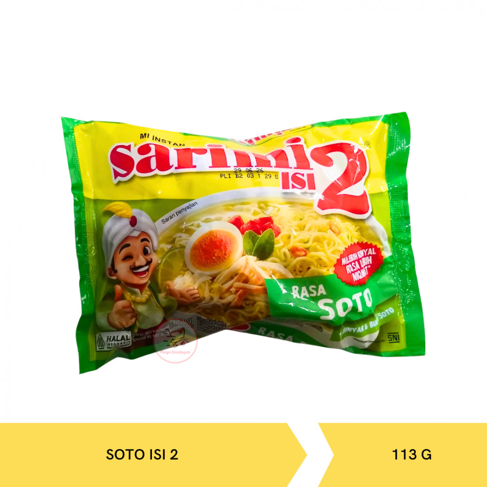 SARIMI ISI 2 SOTO 113G X 24
