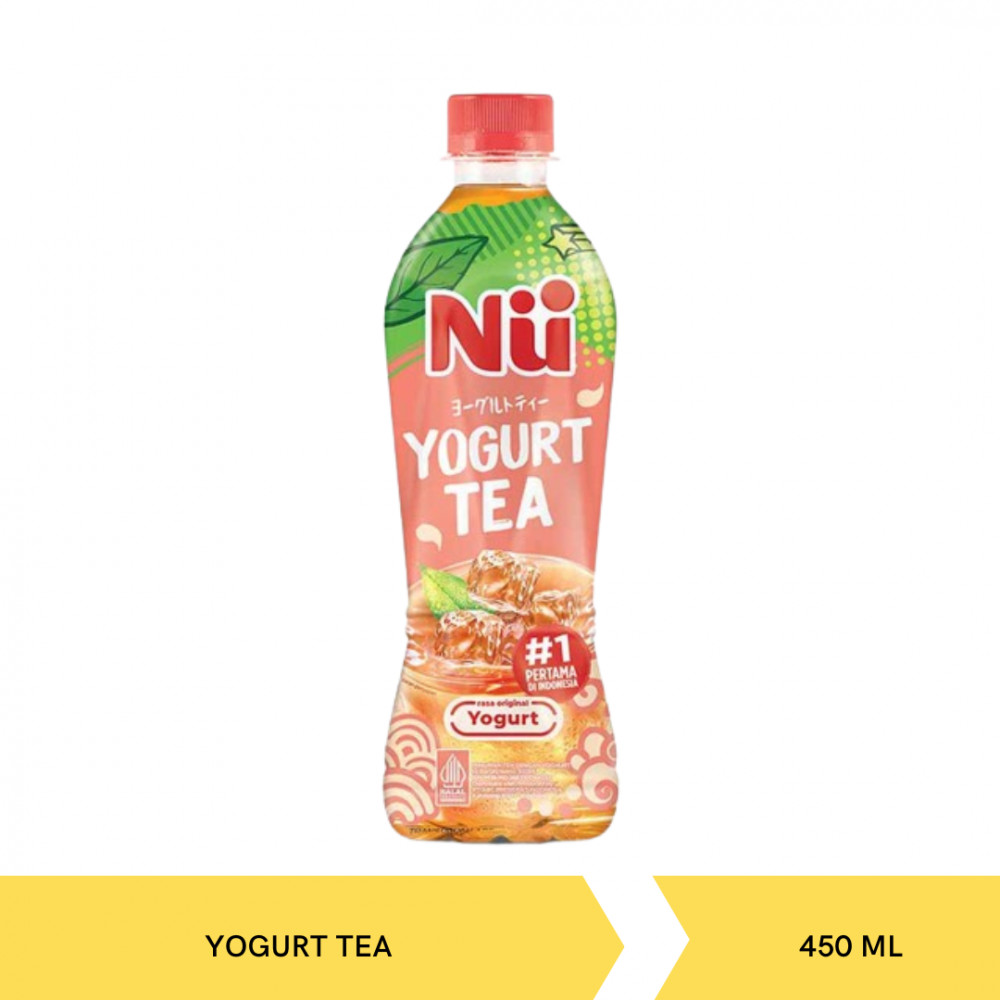 NU YOGURT TEA BTL 450ML X 24
