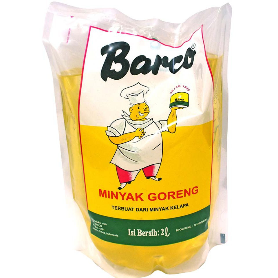 BARCO MINYAK GORENG POUCH 2L X 6