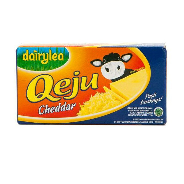 DAIRYLEA QEJU CHEDDAR 175G X 48