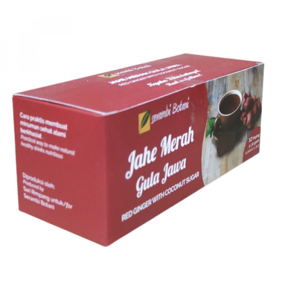 S BOTANI JAHE MERAH GULA JAWA ISI 12
