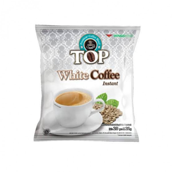 TOP COFFEE WHITE PACK 21G/20`S X 6