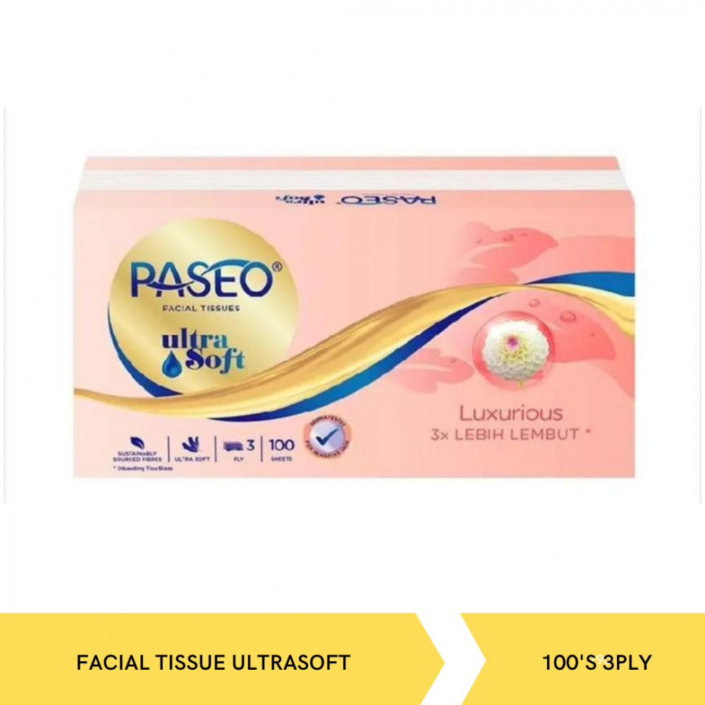 PASEO FACIAL ULTRASOFT LUX 100S 3PLY X 40