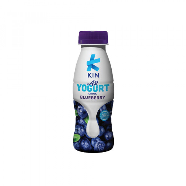 KIN FRESH YOGURT 200ML BLUEBERRY BTL X 24