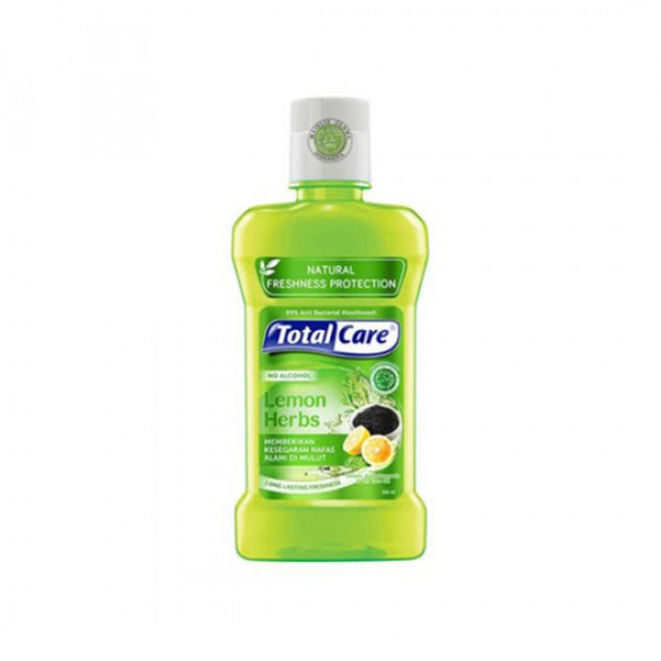 TOTAL CARE MOUTHWASH LEMON HERBS 250ML