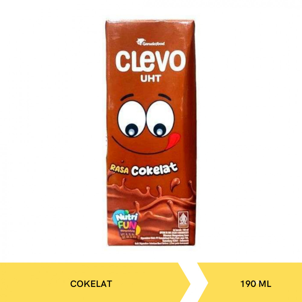 CLEVO UHT CHOCO 190MLX24