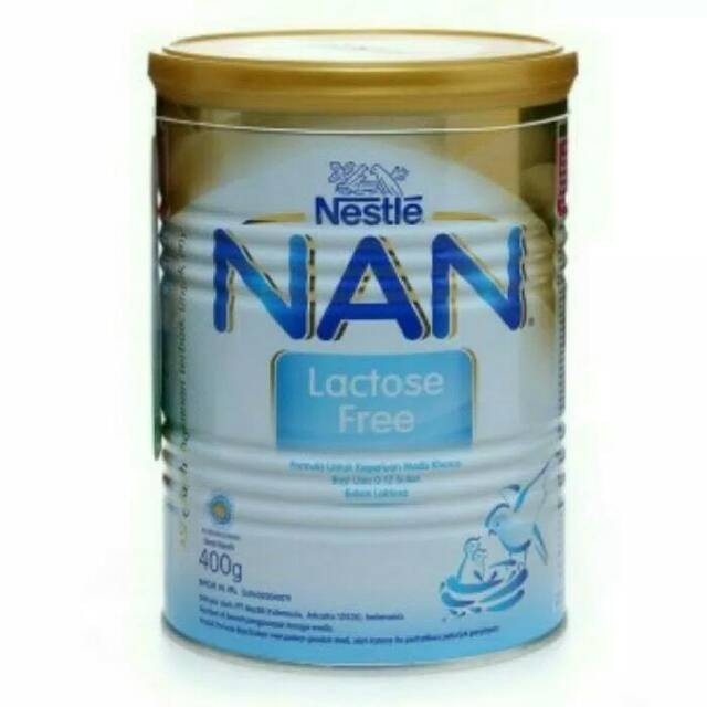 NAN LACTOSE FREE 400G TIN X12