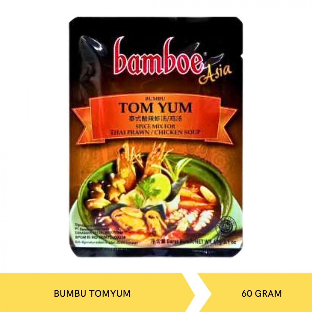 BAMBOE ASIA BUMBU TOMYUM 60G X 12
