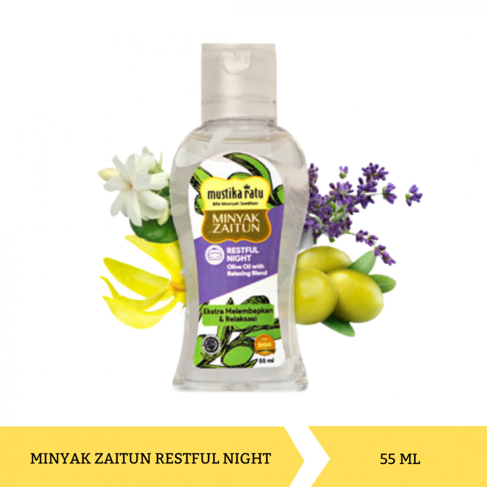 MUSTIKA RATU MINYAK ZAITUN RESTFUL NIGHT 55ML