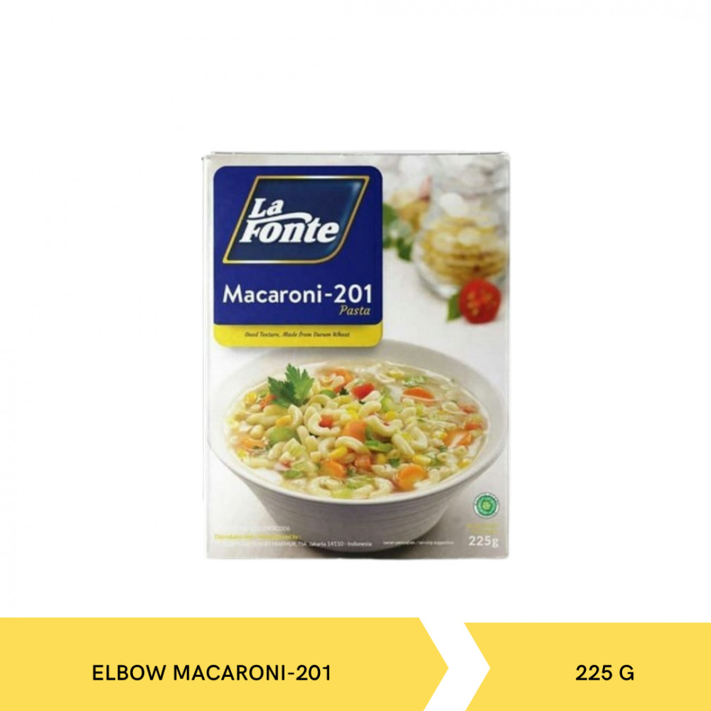 LAFONTE ELBOW MACARONI -201 225GX40
