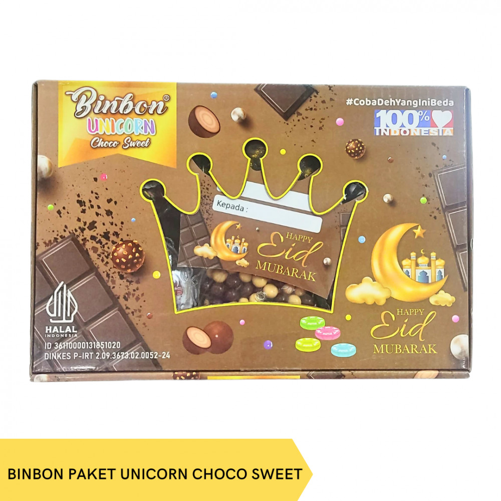 BINBON PAKET UNICORN CHOCO SWEET
