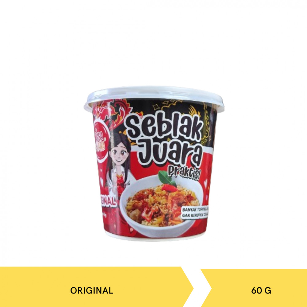 SEBLAK JUARA ORIGINAL CUP 60G X 12