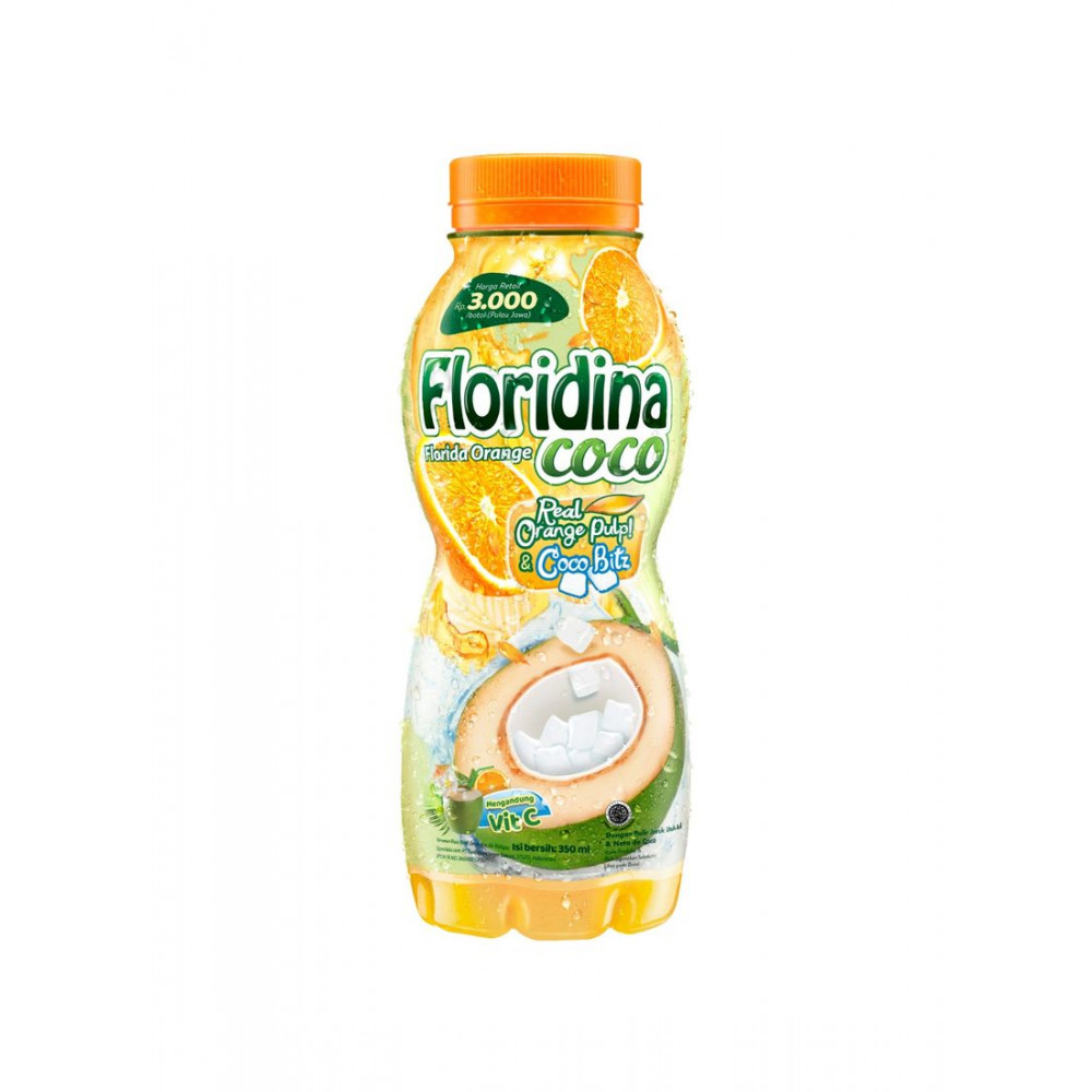 FLORIDINA ORANGE COCO PULPY 350ML X 12