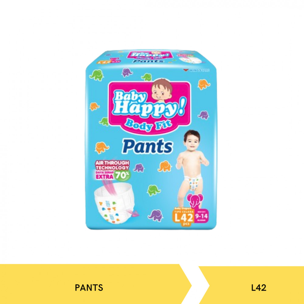 BABY HAPPY PANTS L42 X 4